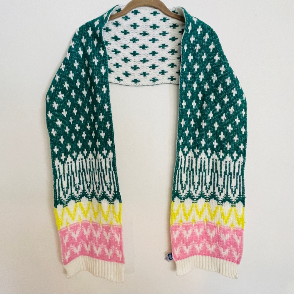 Old Navy Fair Isle Knit Scarf
